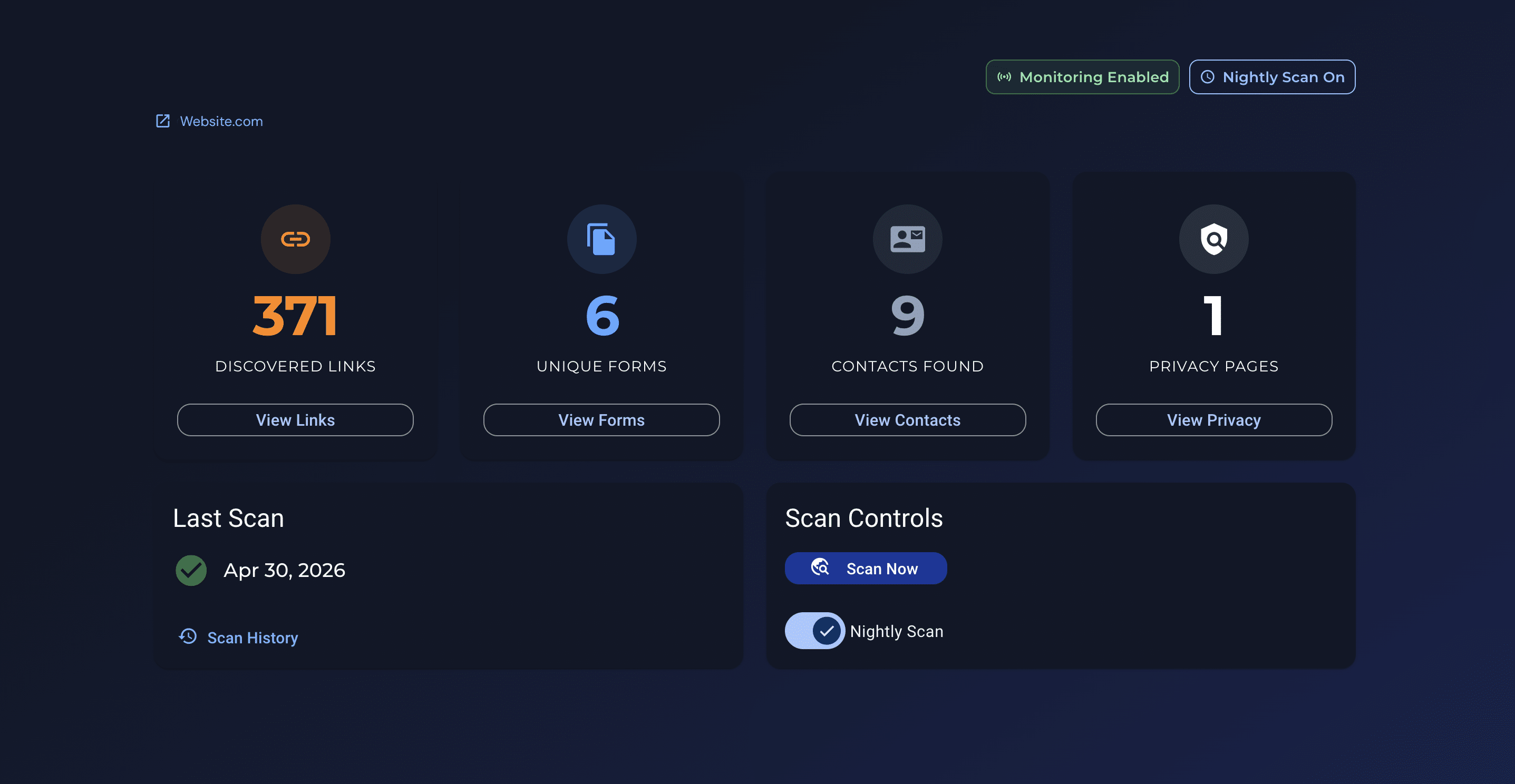 dashboard