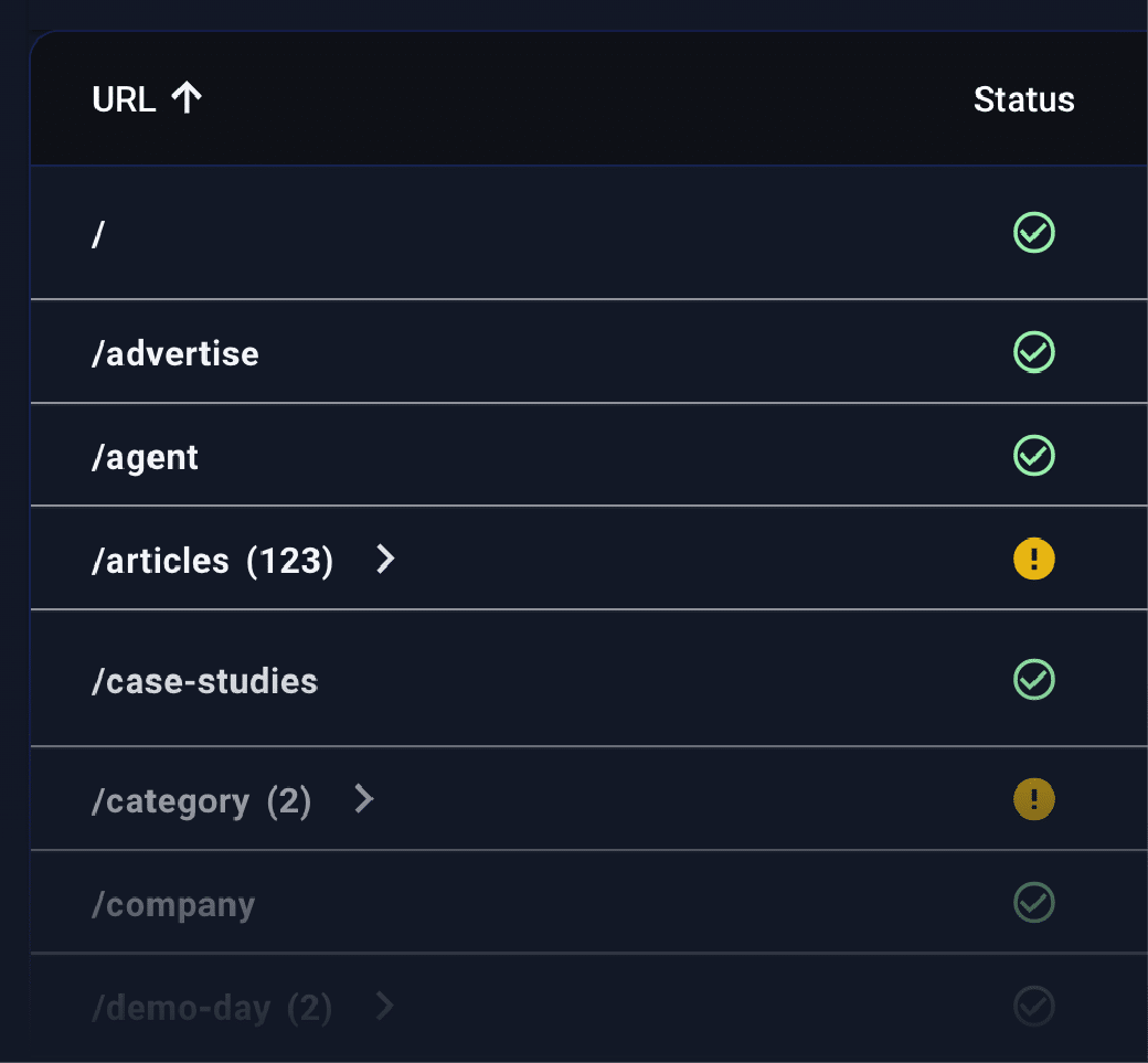 Website scanning tool
